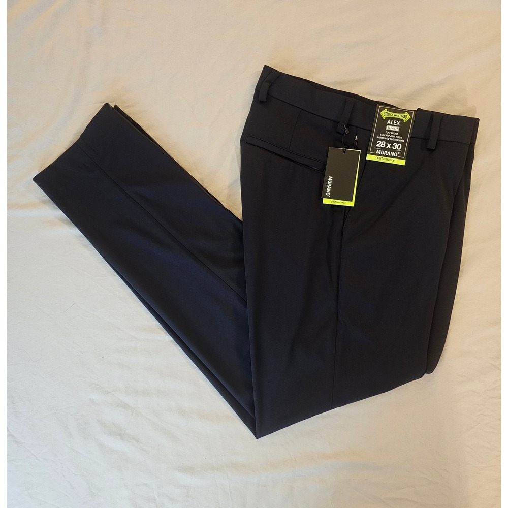 Murano Men's Black Dress Pants